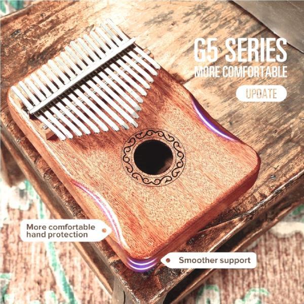 Kalimba - 17 tónov, mahagónové drevo - Image 2